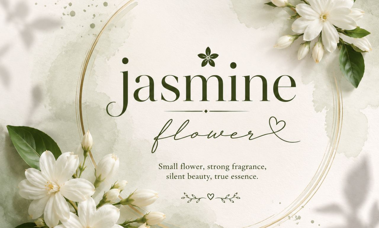 Beautiful jasmine flower quotes about love, purity, peace, and serenity